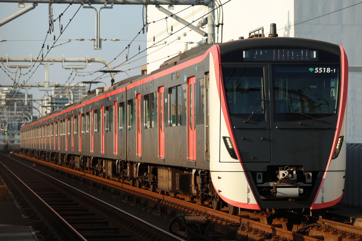 東京都交通局 馬込検車場 5500形 5518F