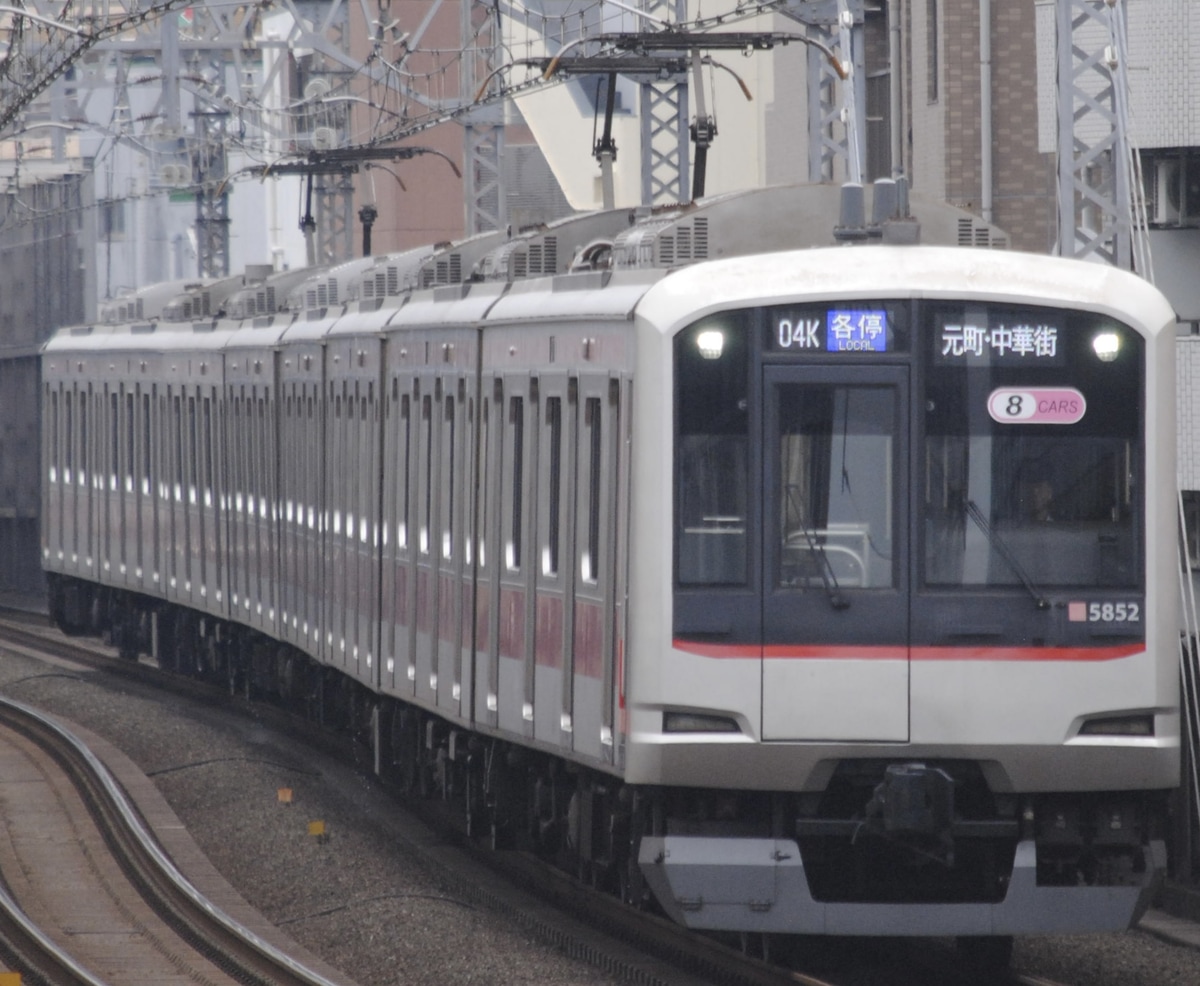東急電鉄 元住吉検車区 5050系 5152F