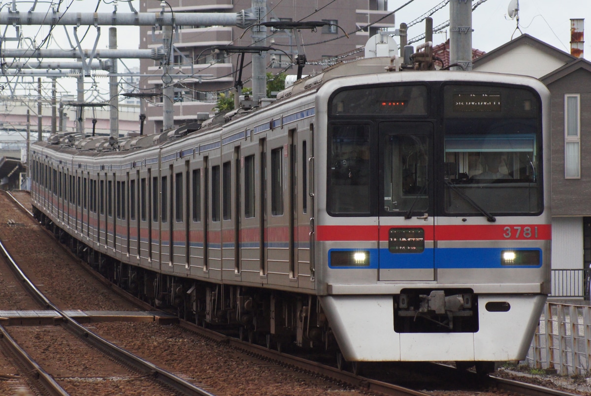 京成電鉄 宗吾車両基地 3700形 3788F