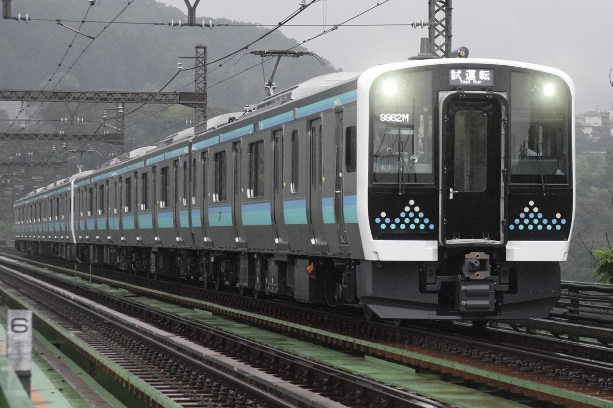 JR東日本 長野総合車両ベース E131系 ナノN7編成