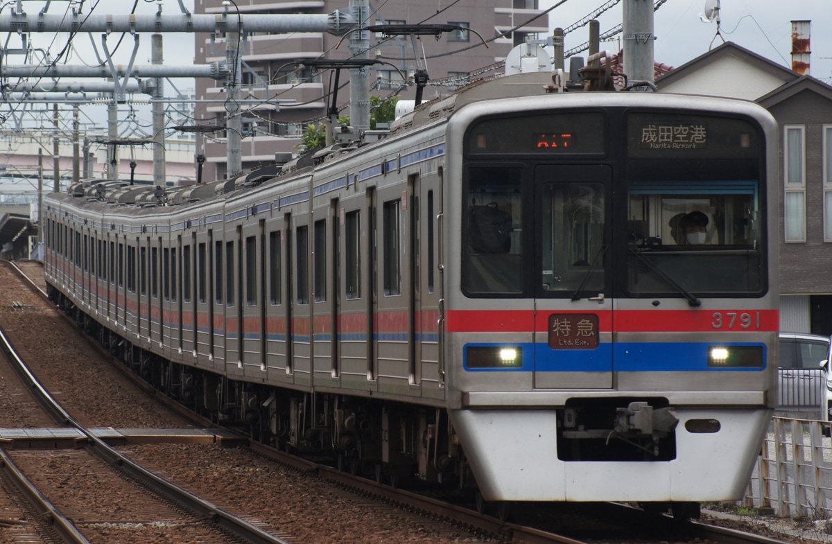 京成電鉄 宗吾車両基地 3700形 3798F