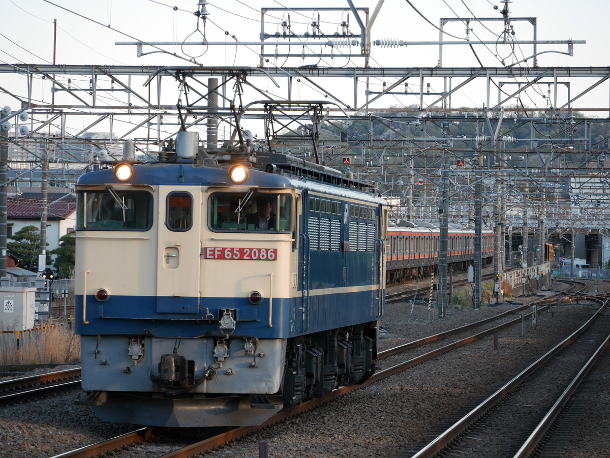 JR貨物 新鶴見機関区 EF65 2086