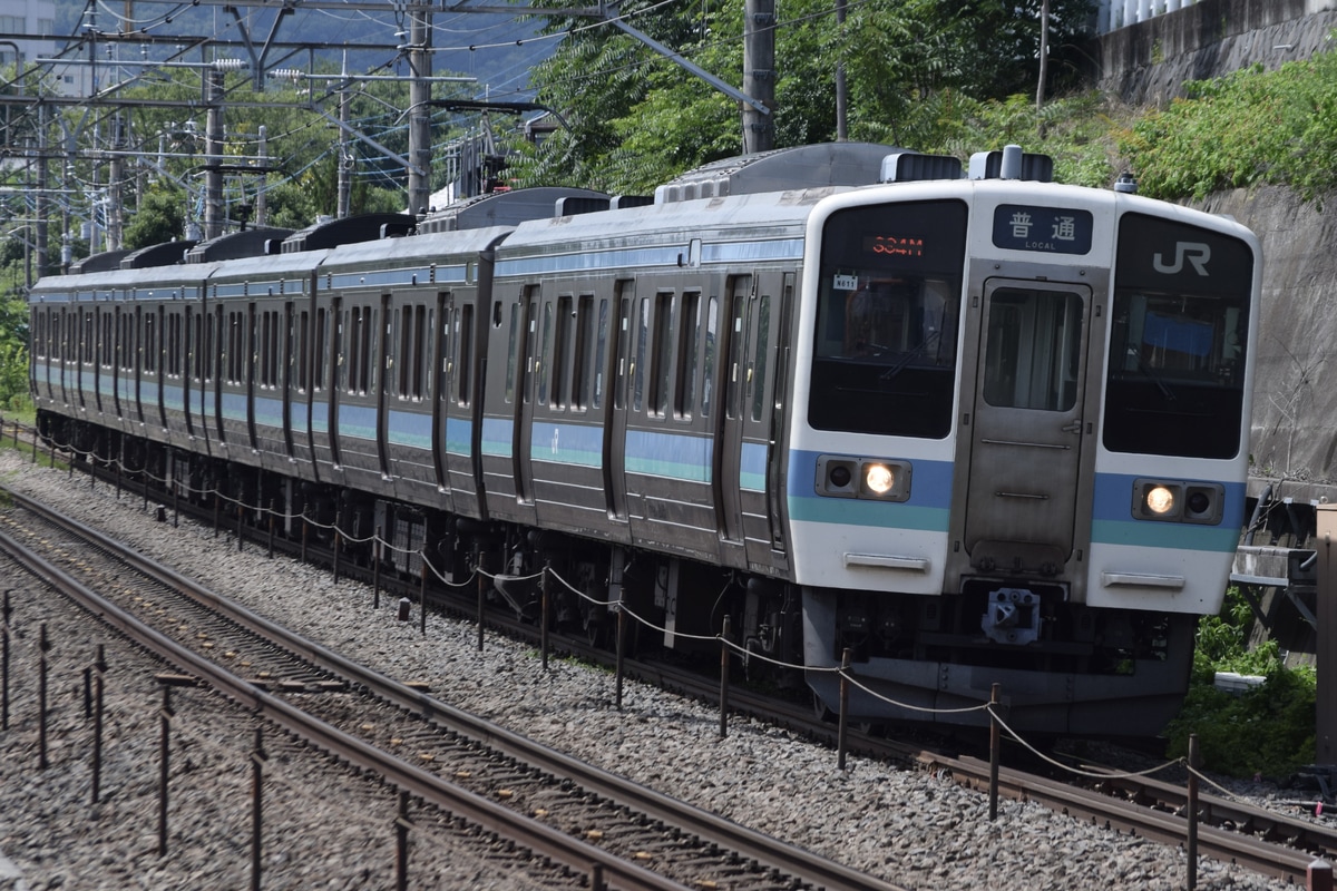 JR東日本 長野総合車両ベース 211系 ナノN611編成