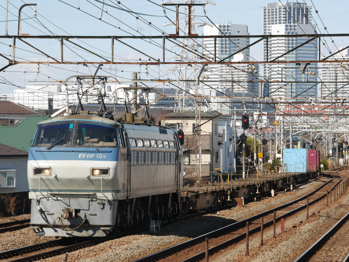 JR貨物 吹田機関区 EF66 124 