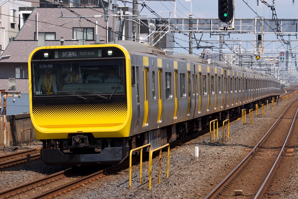 JR東日本 三鷹車両センター E235系 ミツB31編成