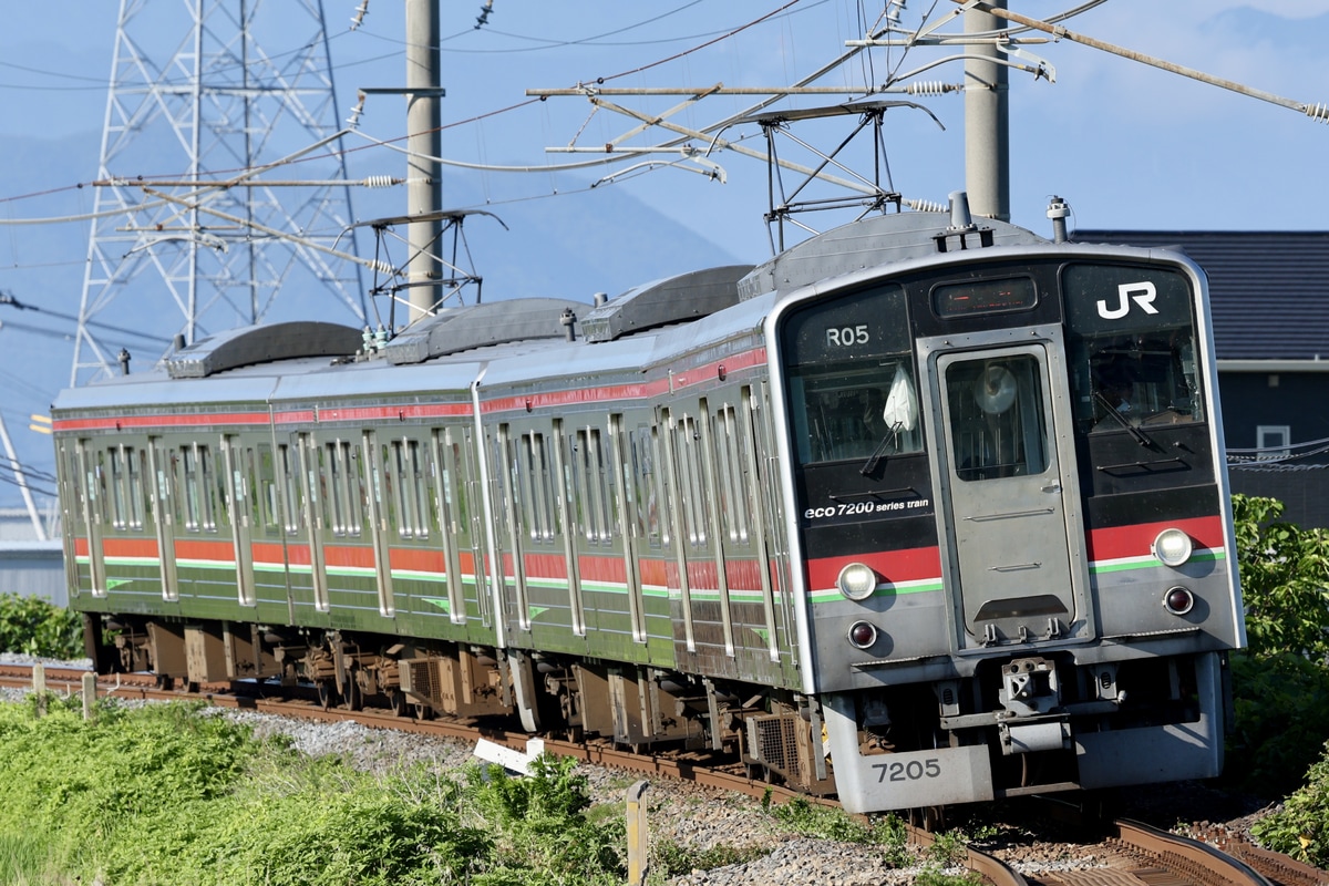JR四国 高松運転所 7200系 R05編成