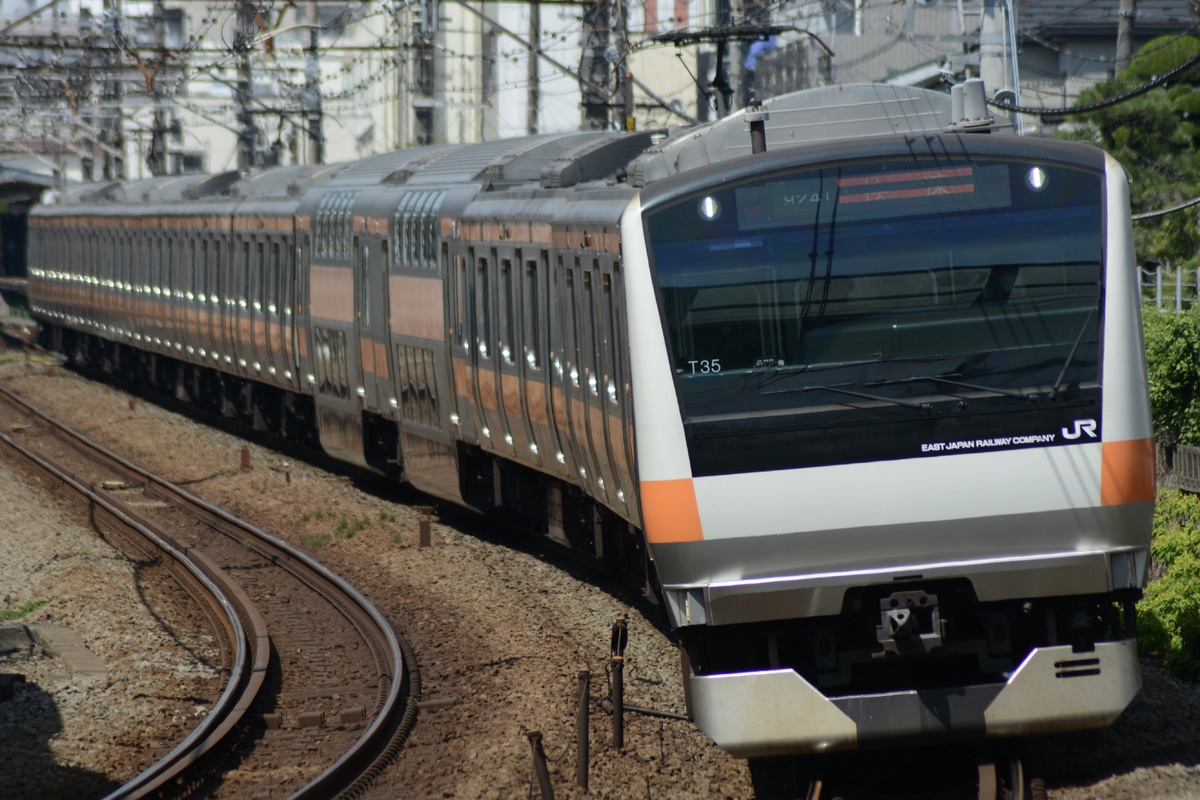 JR東日本 豊田車両ベース E233系 トタT35編成