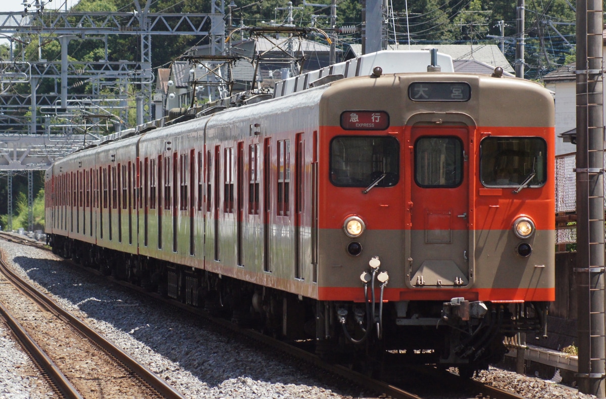 東武鉄道 南栗橋車両管区七光台支所 8000系 8111F