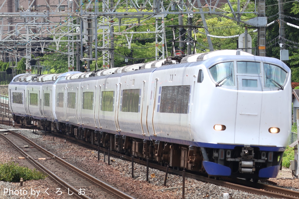 JR西日本 吹田総合車両所日根野支所 281系 HA607編成