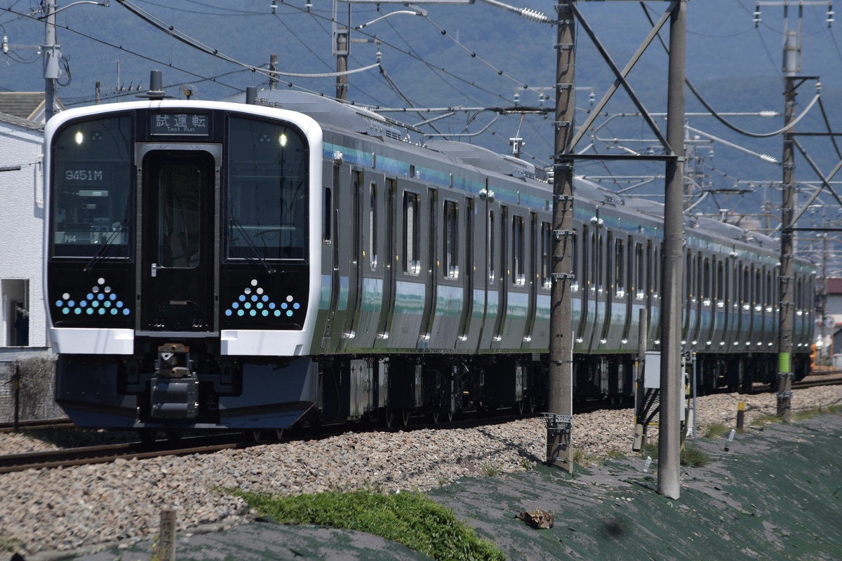 JR東日本 長野総合車両ベース E131系 ナノN4編成