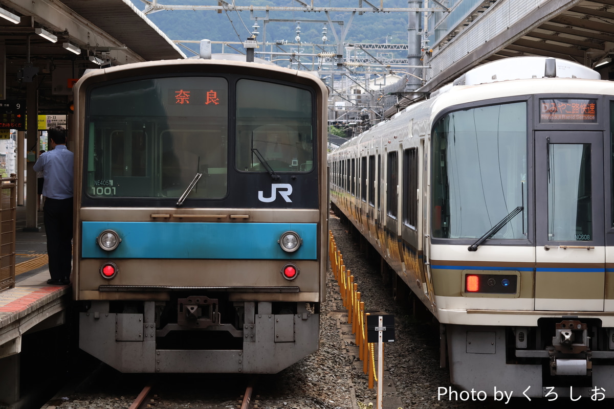 JR西日本 吹田総合車両所奈良支所 205系 NE405編成