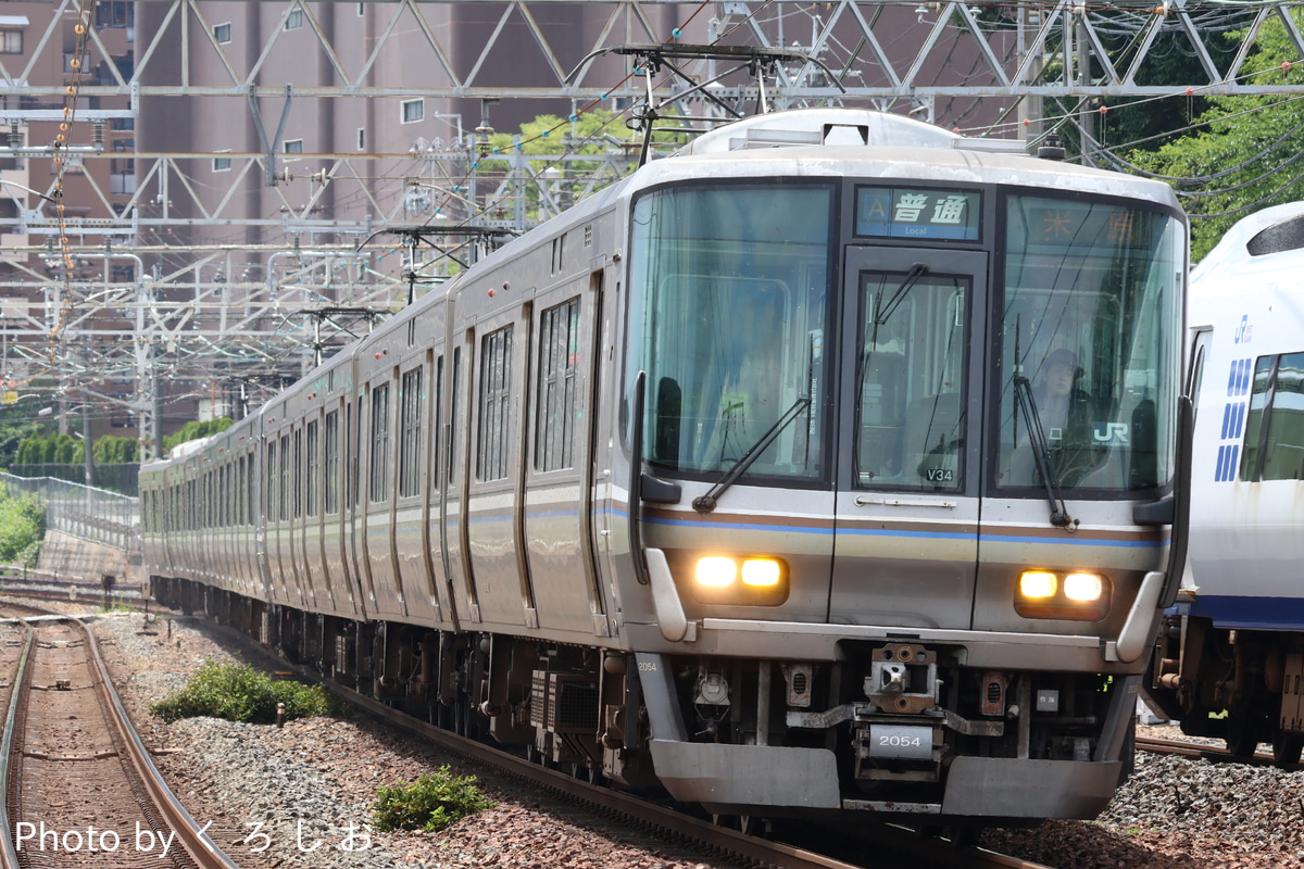 JR西日本 網干総合車両所本所 223系 V34編成