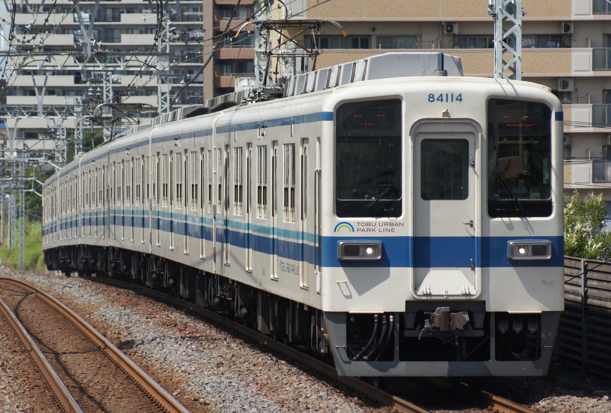 東武鉄道 南栗橋車両管区七光台支所 8000系 81114F