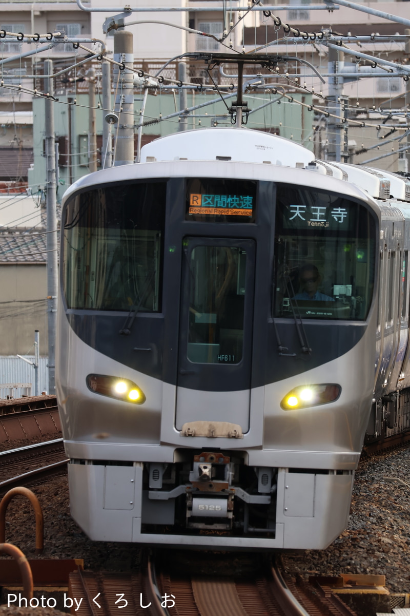 JR西日本 吹田総合車両所日根野支所 225系 HF611編成