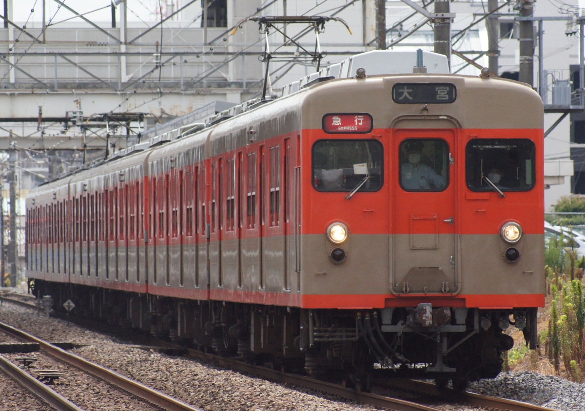 東武鉄道 南栗橋車両管区七光台支所 8000系 8111F