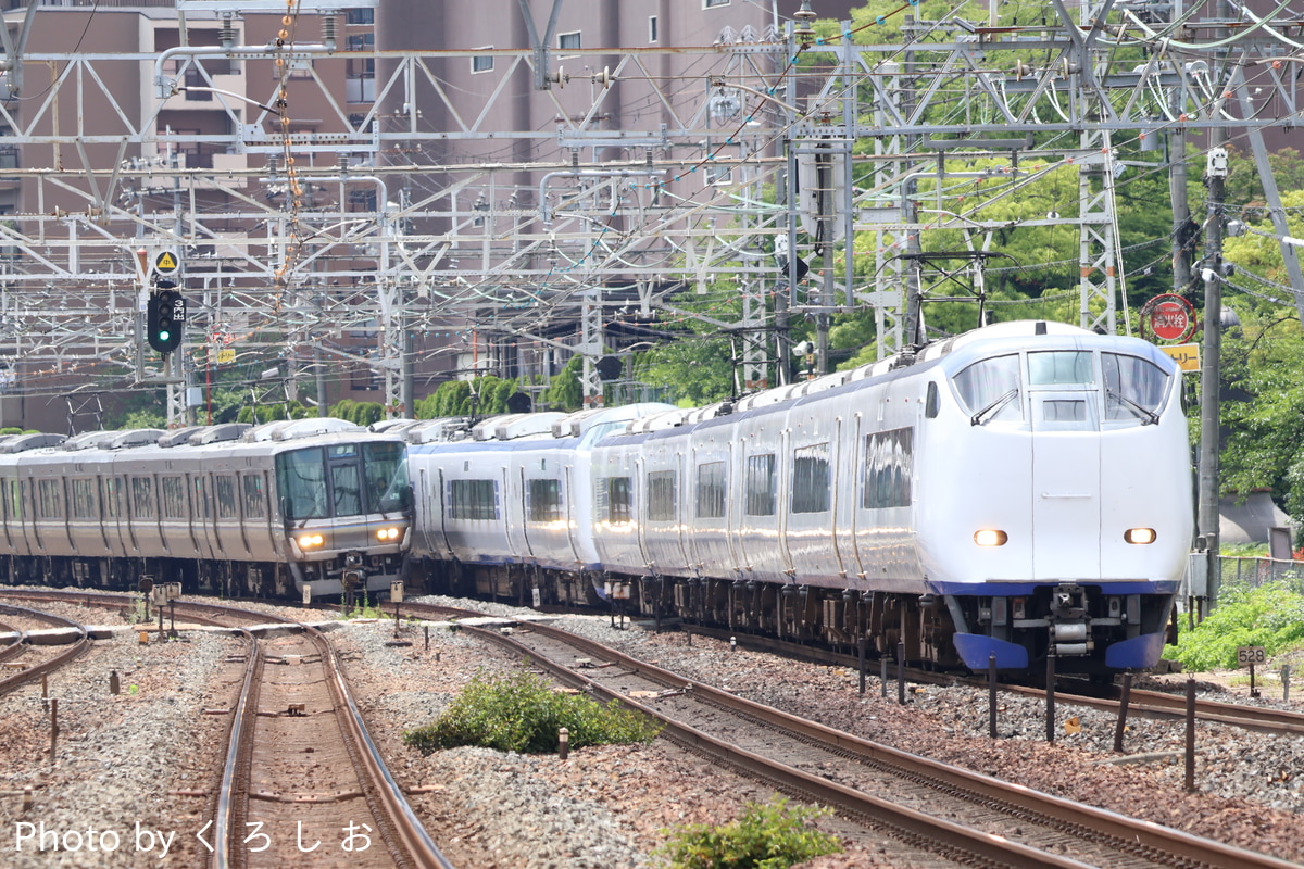 JR西日本 吹田総合車両所日根野支所 281系 HA604編成