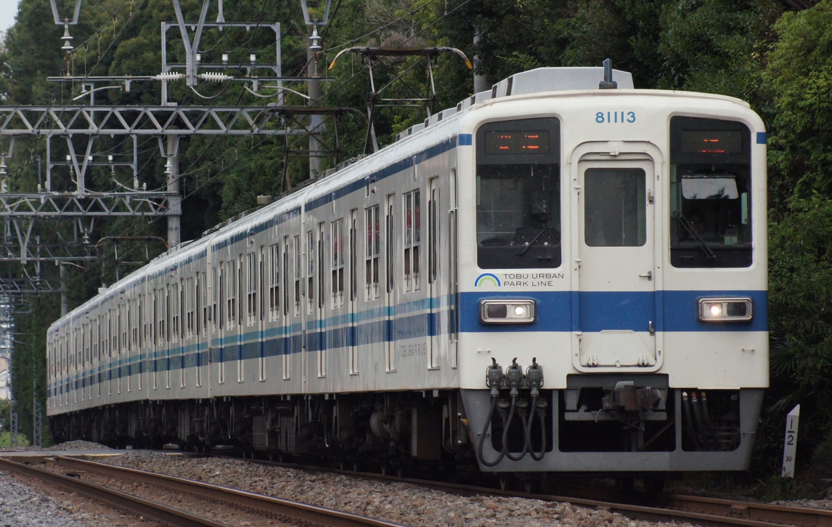 東武鉄道 南栗橋車両管区七光台支所 8000系 81113F