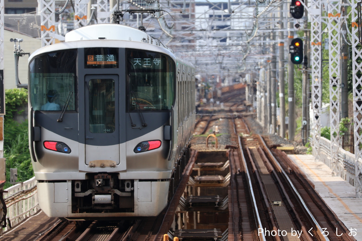 JR西日本 吹田総合車両所日根野支所 225系 HF441編成