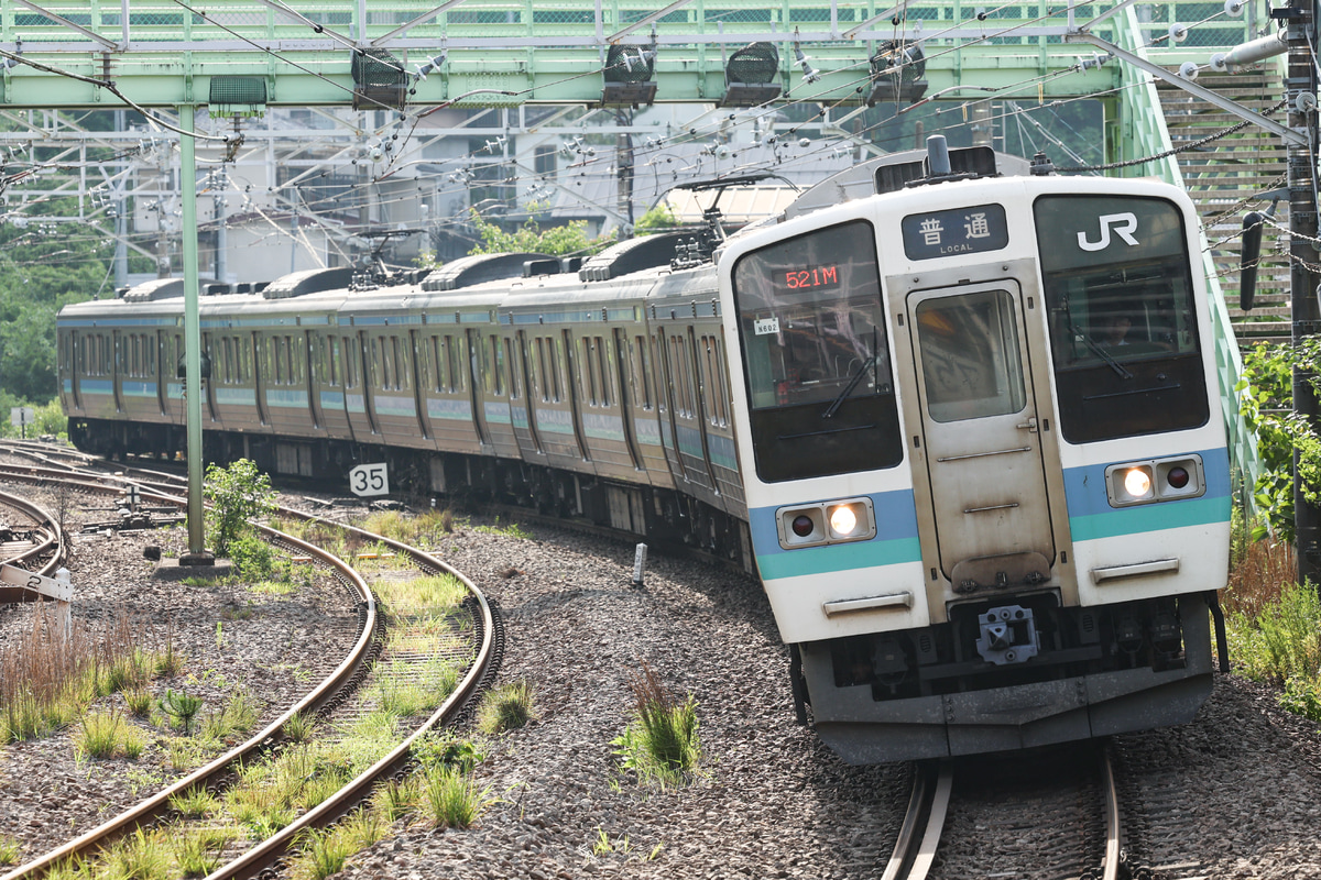 JR東日本 長野総合車両センター 211系 ナノN602編成