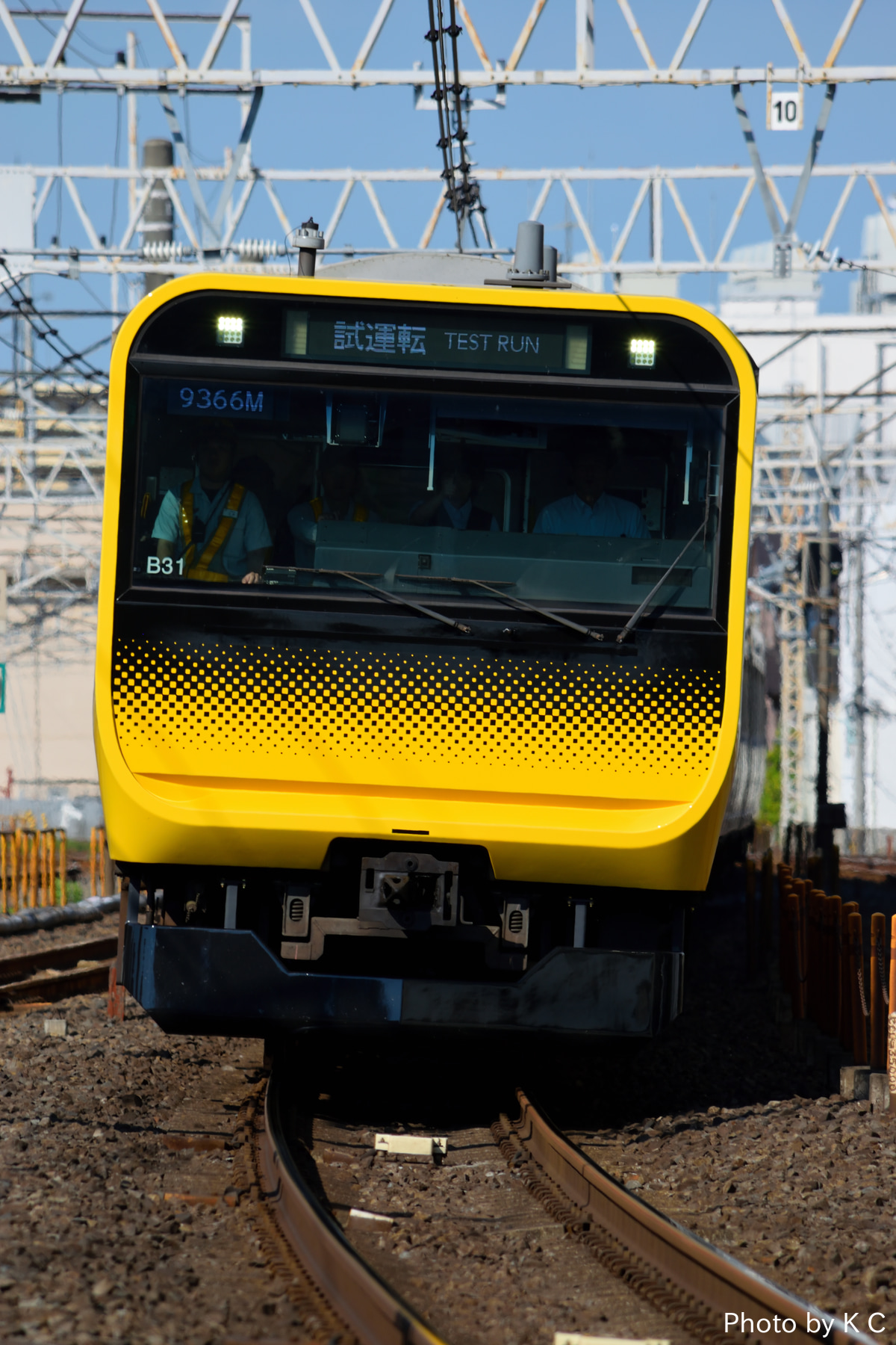 JR東日本 三鷹車両センター E235系 ミツB31編成