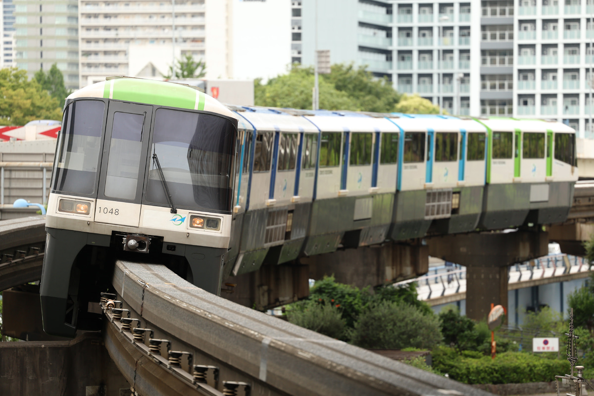 東京モノレール 昭和島車両区 1000形 1043F