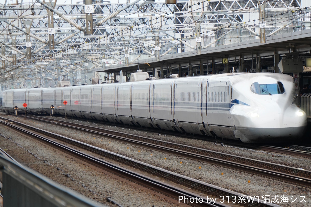 JR東海 大井車両基地 N700S系 J21編成