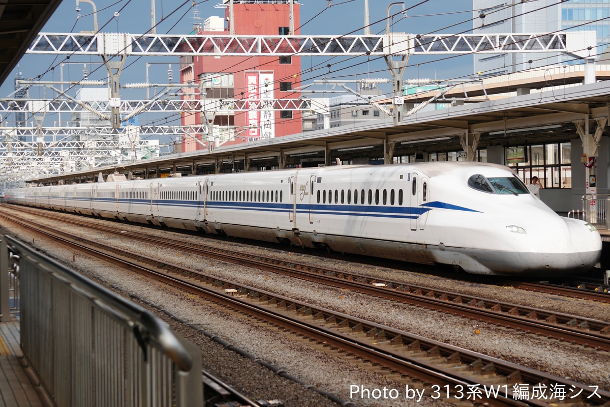 JR東海 鳥飼車両基地 N700S系 J34
