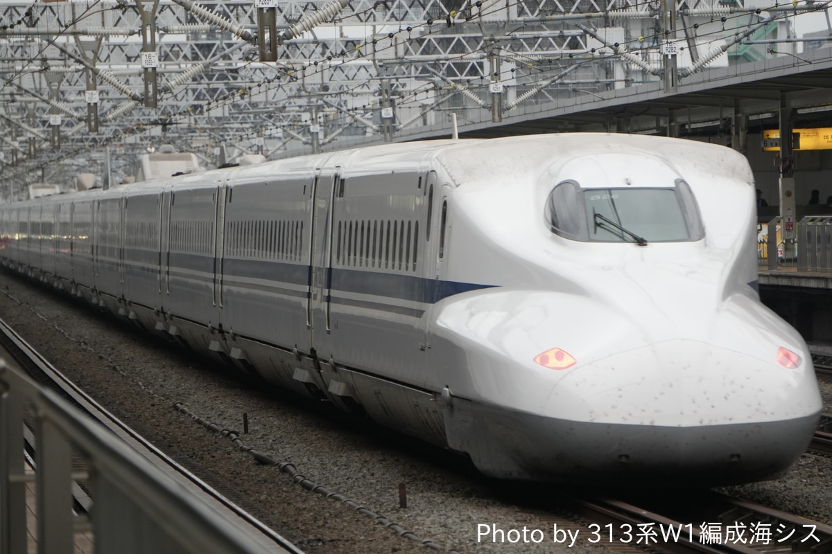 JR東海 鳥飼車両基地 N700A系 G26編成