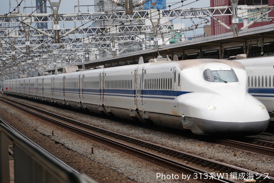 JR西N700AF16編成の写真