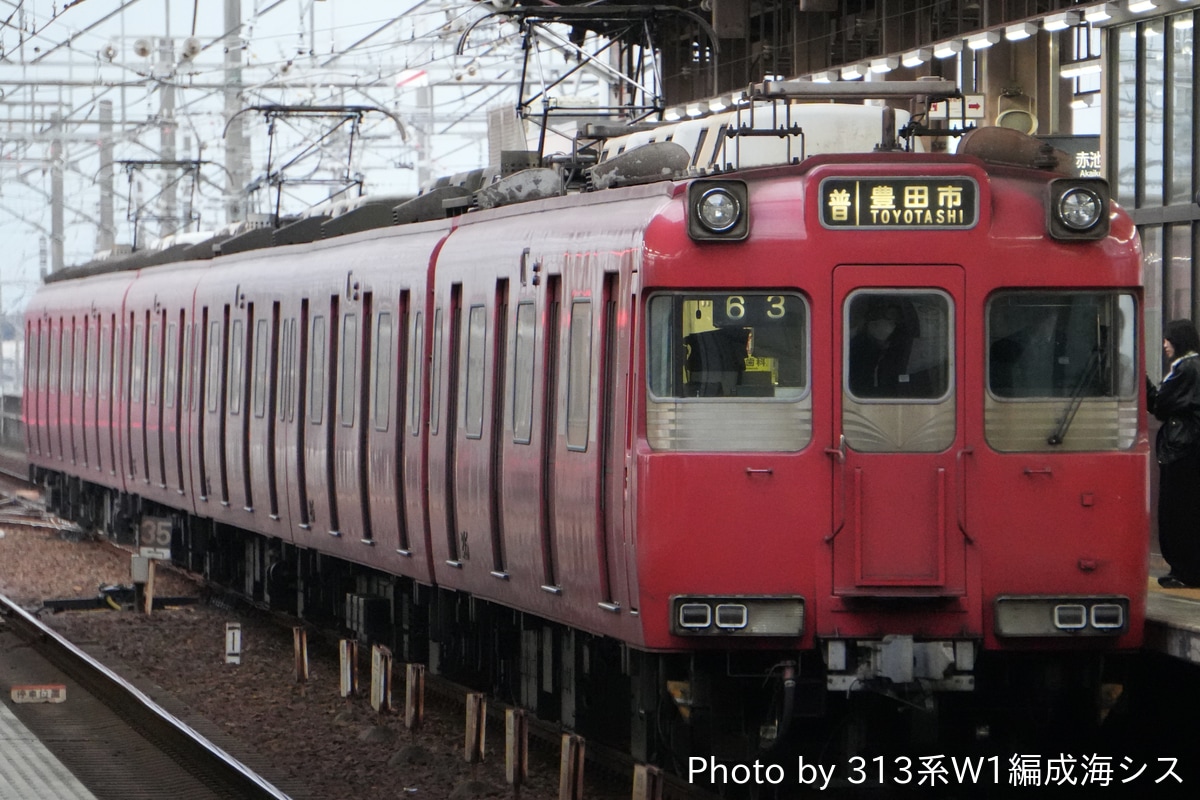 名古屋鉄道 猿投検車区 200系 215F