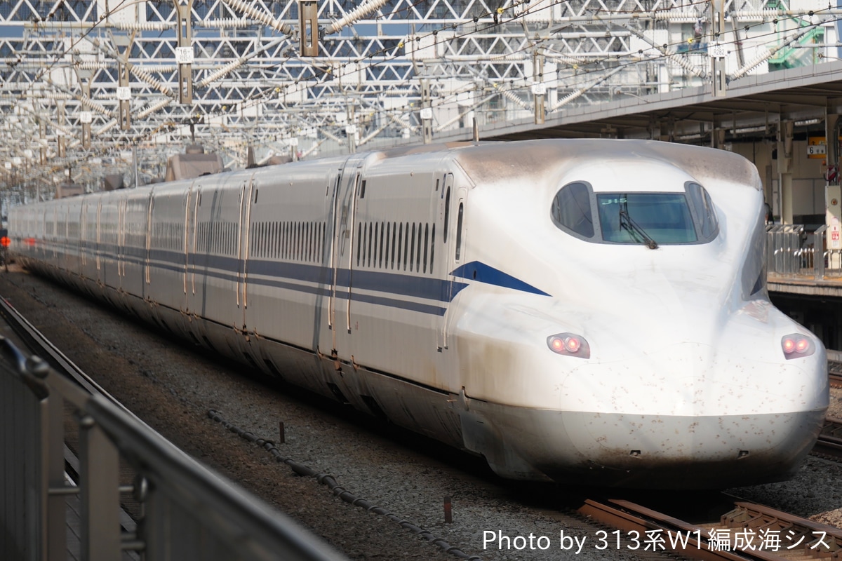 JR東海 大井車両基地 N700S系 J15編成