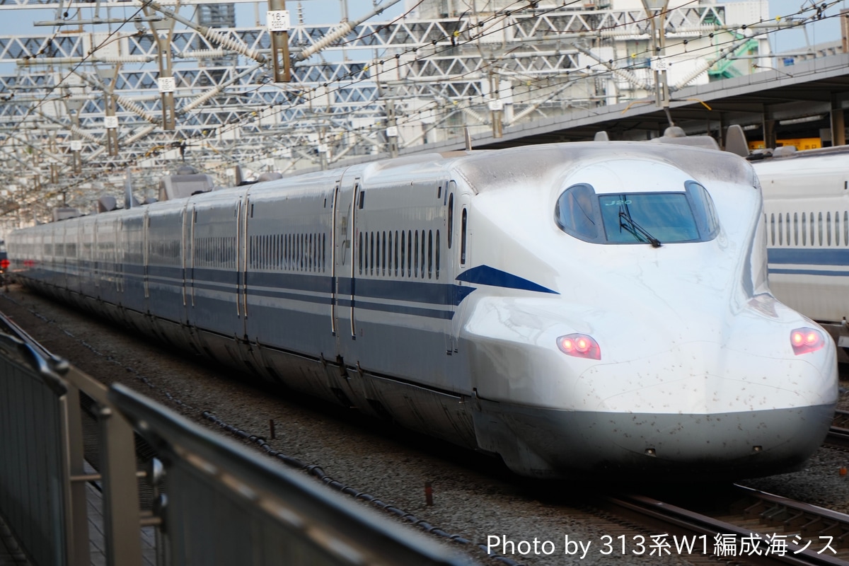 JR東海 鳥飼車両基地 N700S系 J20編成