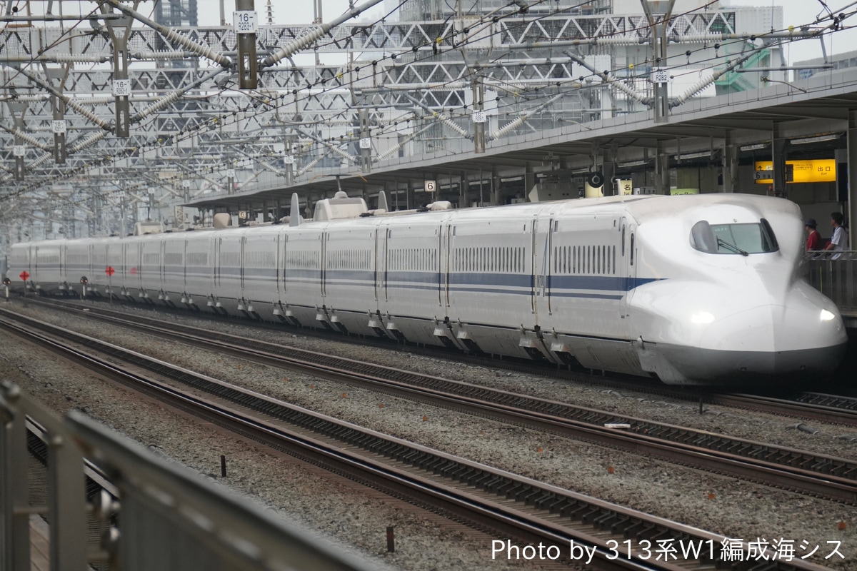 JR東海 大井車両基地 N700A系 G11編成