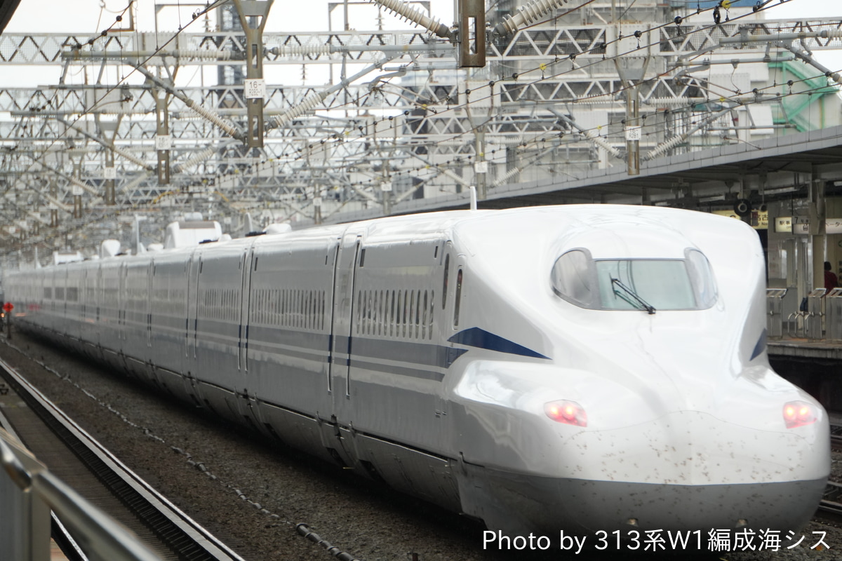 JR東海 鳥飼車両基地 N700S系 J10編成