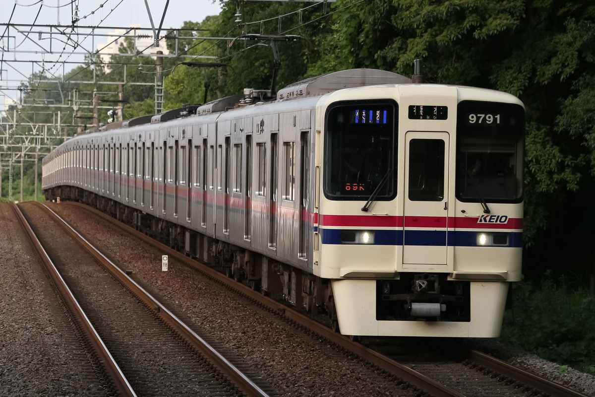 京王電鉄 若葉台検車区 9000系 9741f