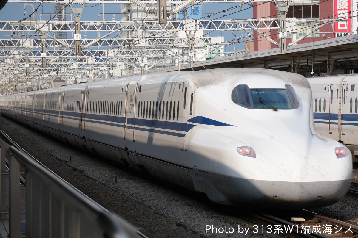 JR東海 大井車両基地 N700S系 J35編成
