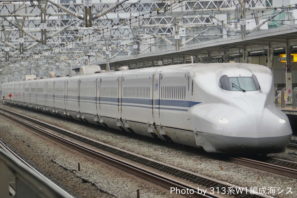 JR東海 大井車両基地 N700A系 X73編成