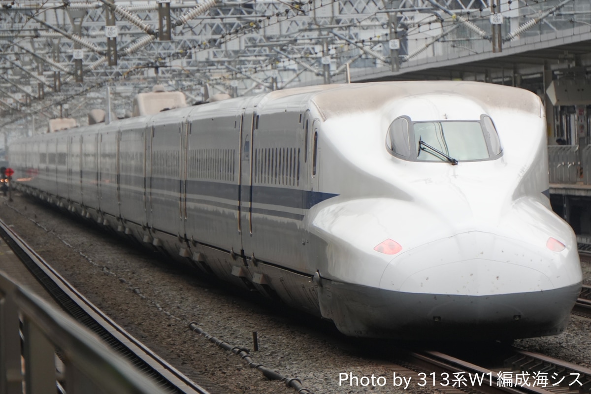 JR東海 鳥飼車両基地 N700A系 X60編成