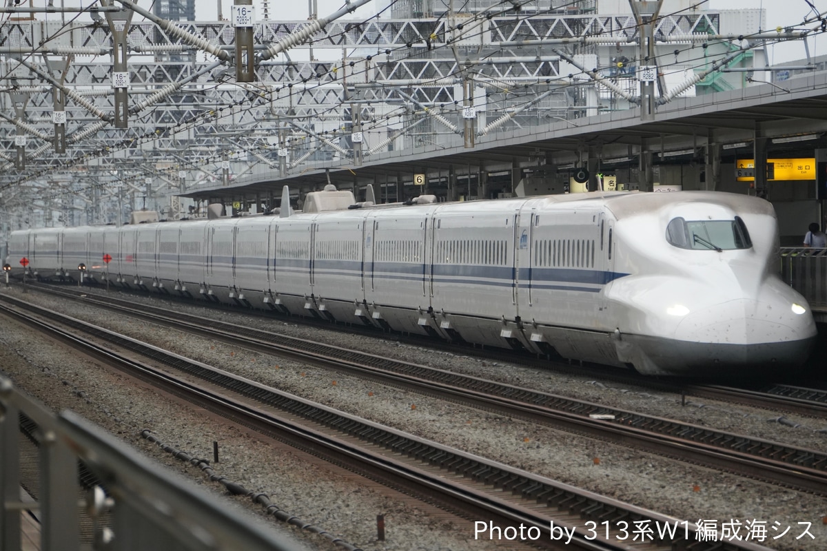 JR東海 大井車両基地 N700A系 X57編成