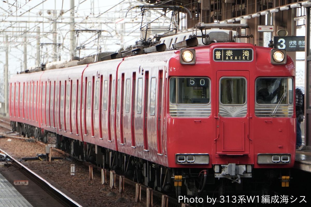 名古屋鉄道 猿投検車区 100系 114F