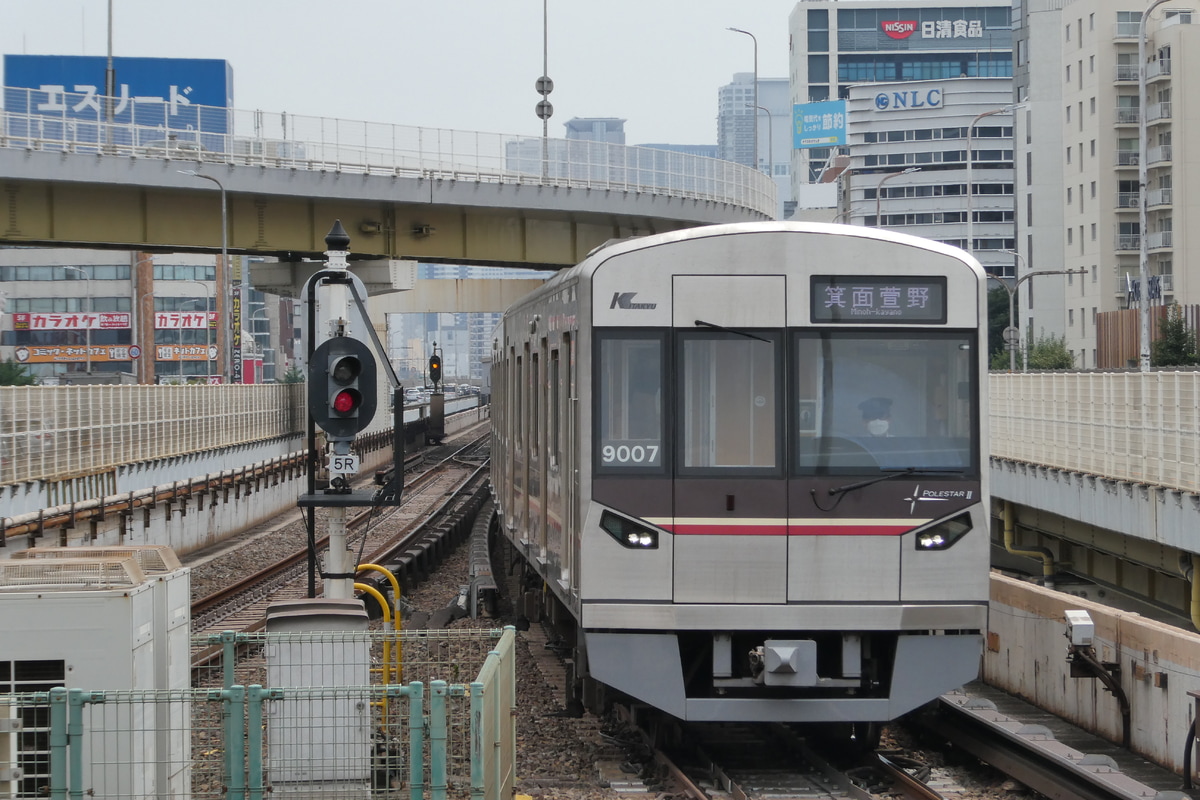 北大阪急行電鉄 桃山台車庫 9000形 9007F