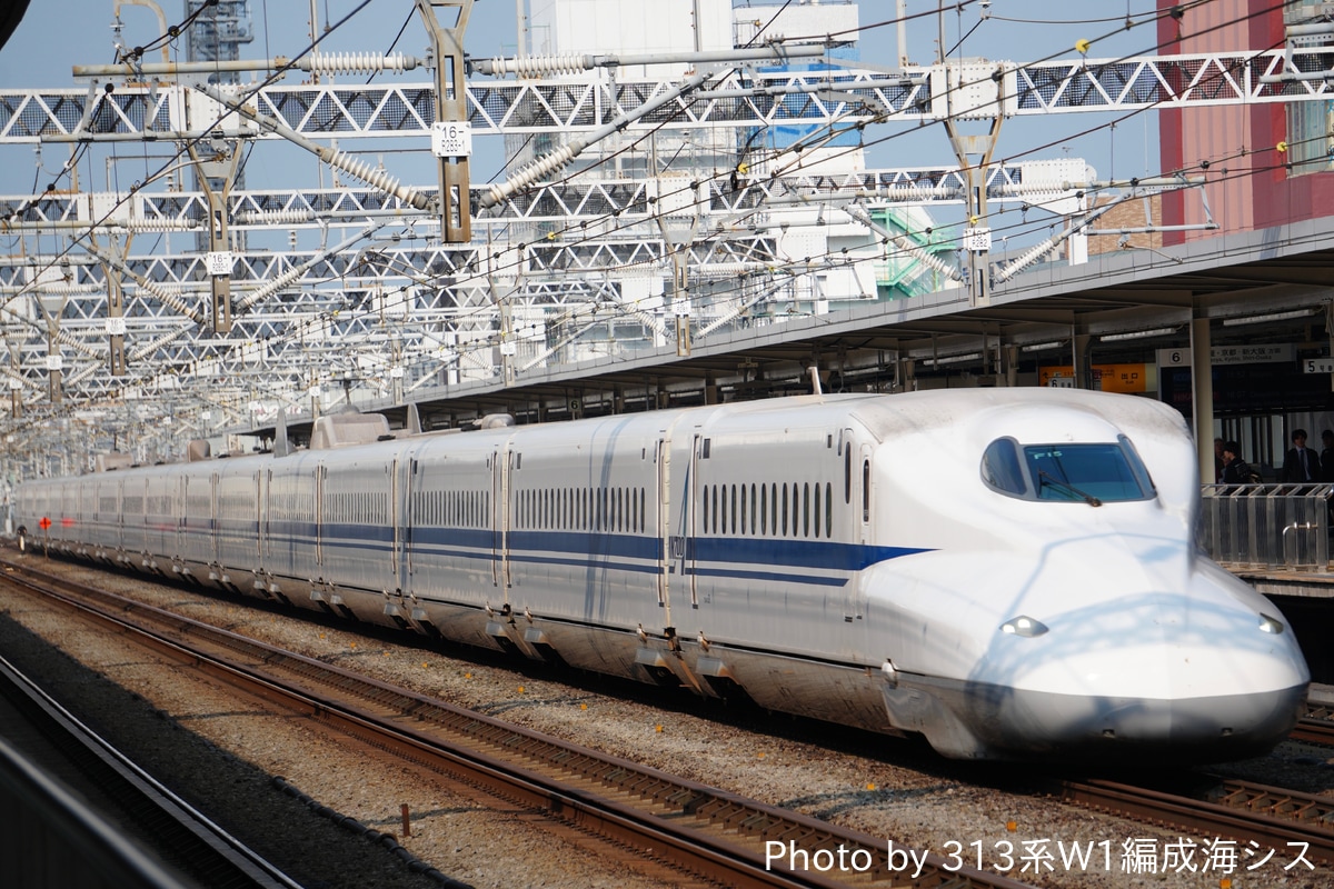 JR西日本 博多総合車両所本所 N700A系 F15編成