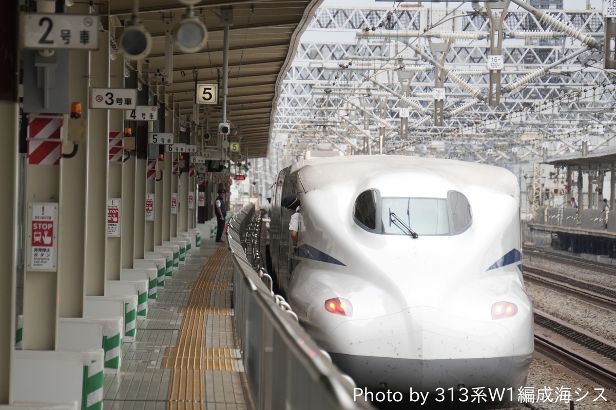 JR東海 大井車両基地 N700S系 J1編成