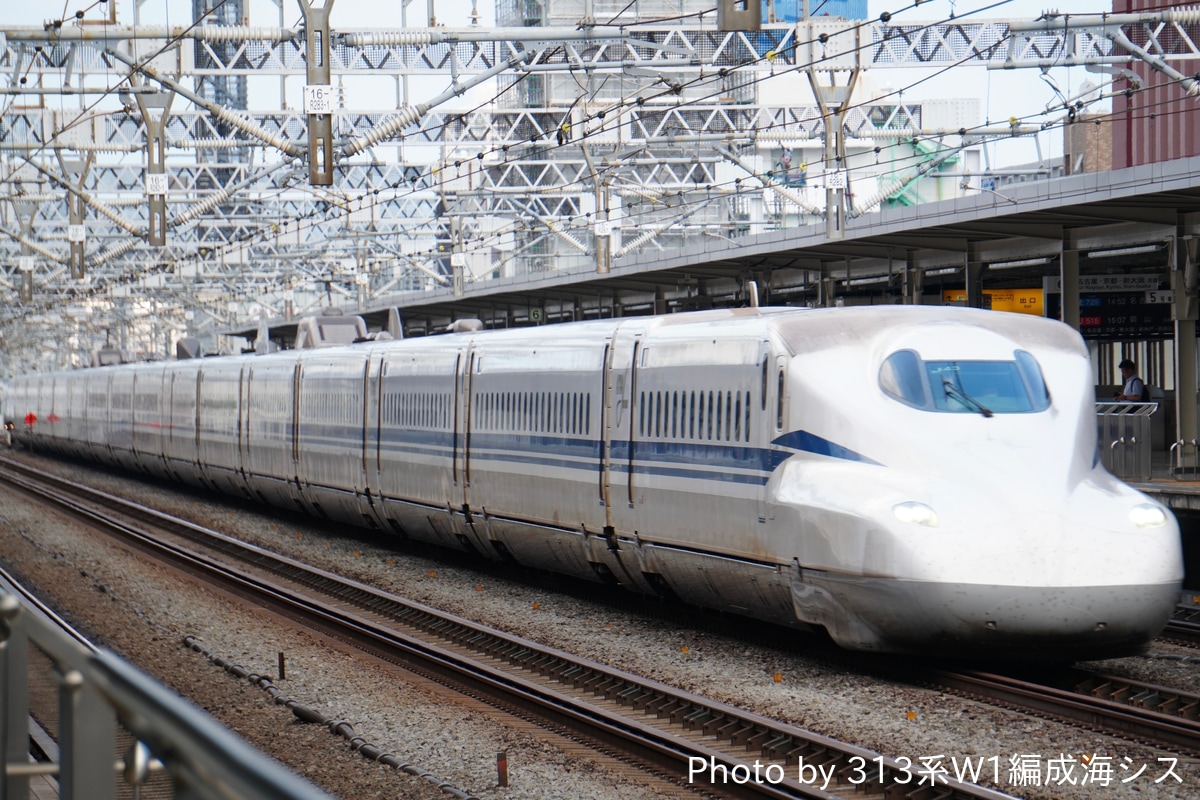 JR東海 大井車両基地 N700S系 J43編成