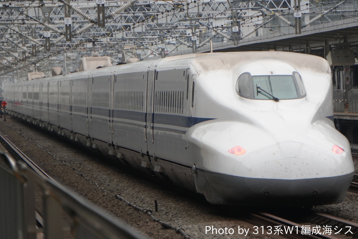 JR東海 大井車両基地 N700A系 G37編成