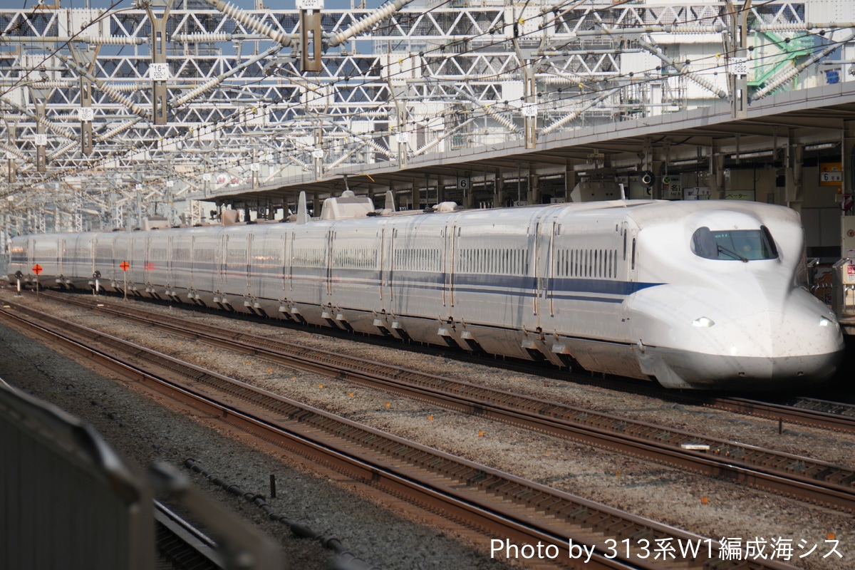 JR東海 大井車両基地 N700A系 G11編成