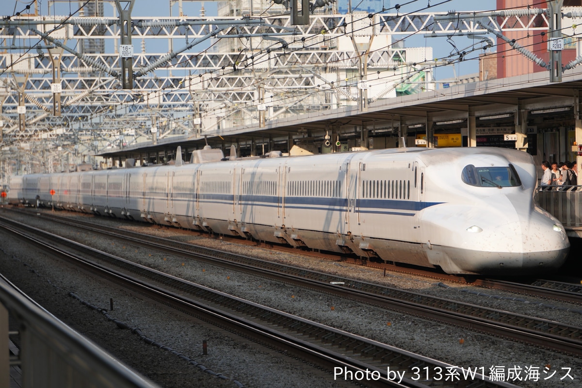 JR東海 大井車両基地 N700A系 G39編成