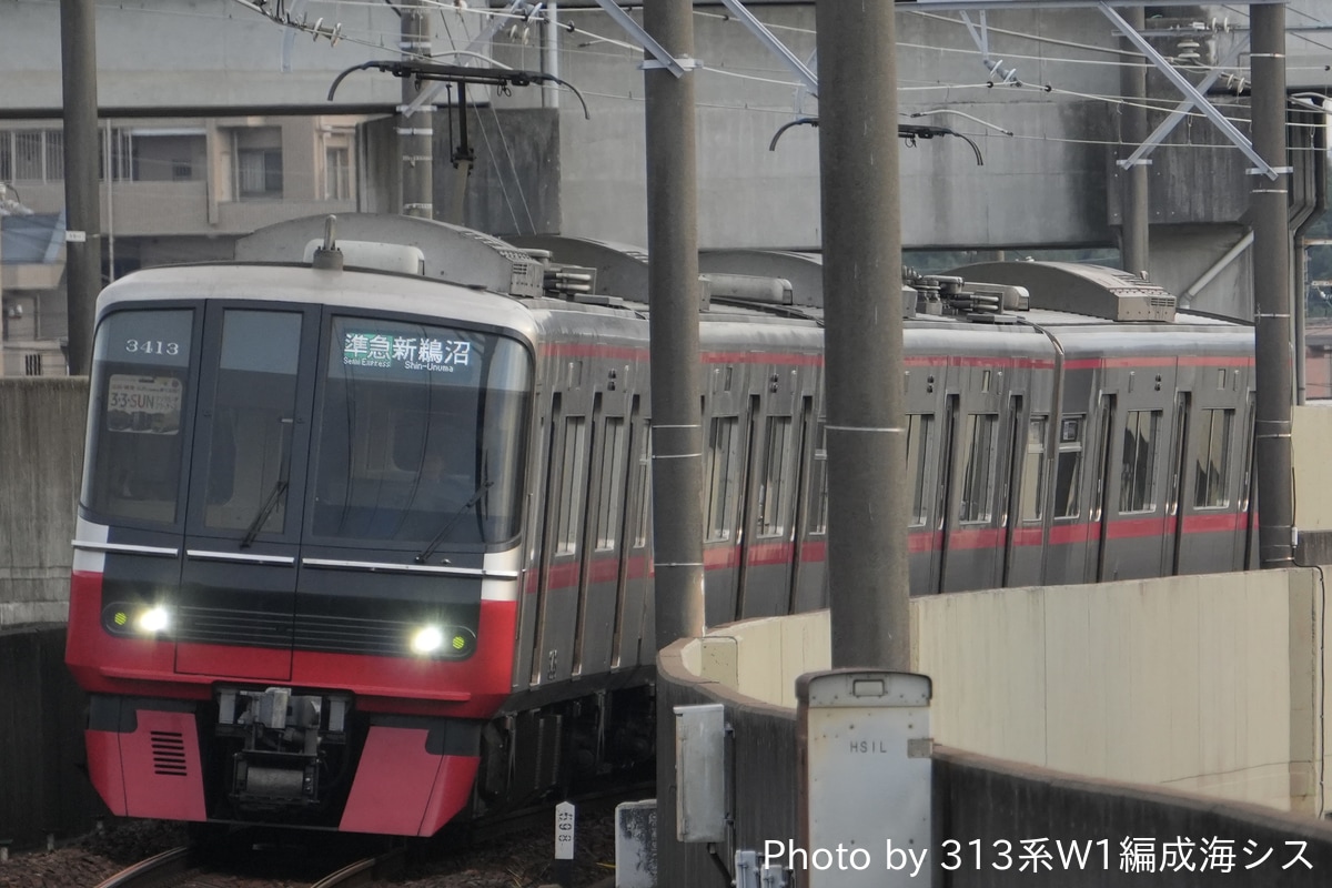 名古屋鉄道 舞木検査場 3300系 3313F