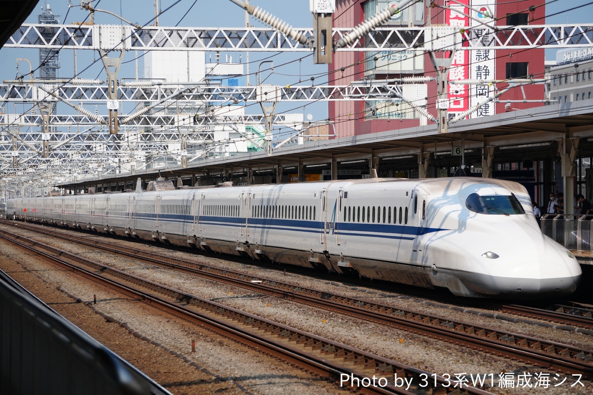 JR東海 大井車両基地 N700A系 G5編成