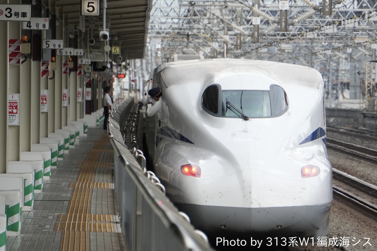 JR東海 大井車両基地 N700S系 J7編成